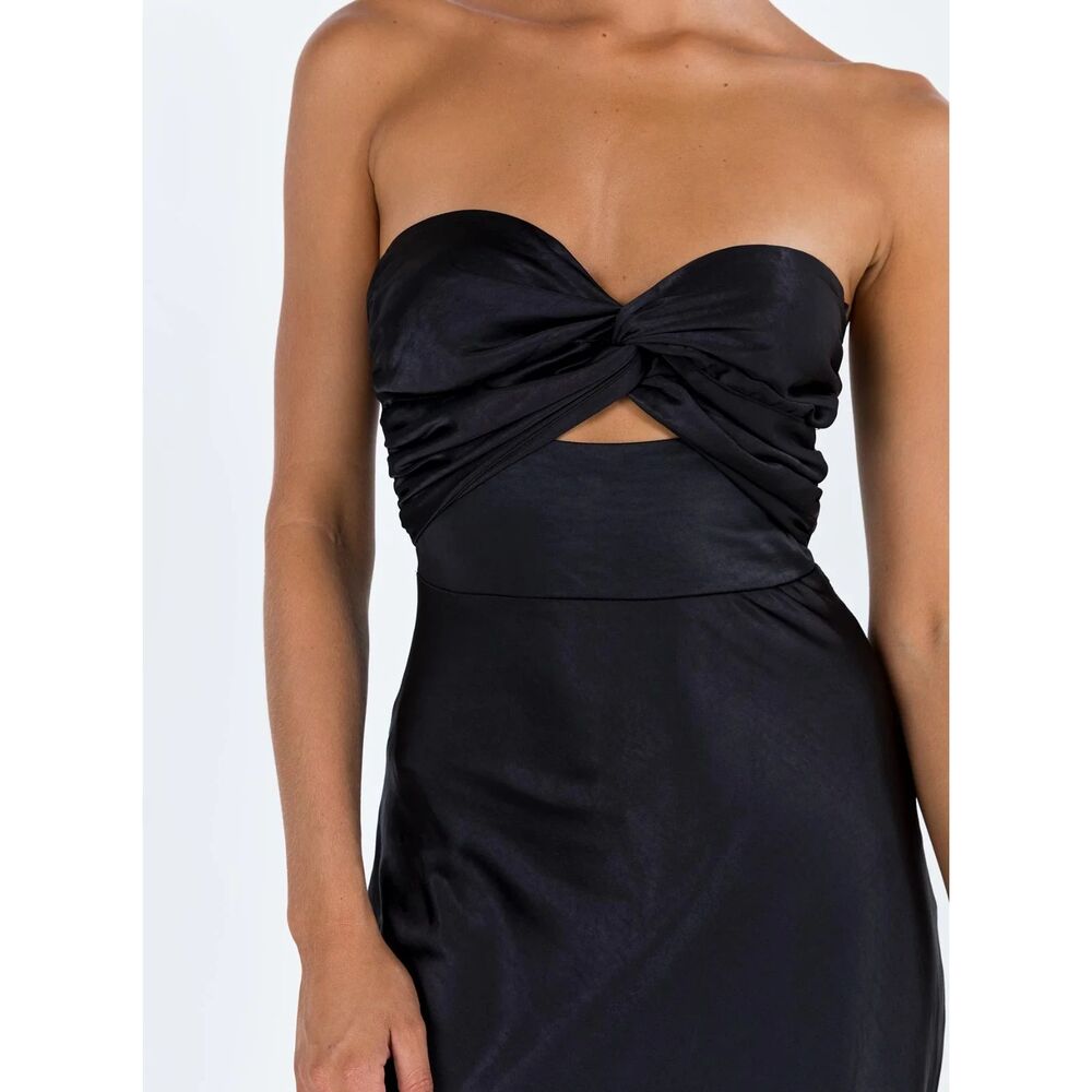 Princess Polly Ahna Maxi strapless dress Size 10 NWT